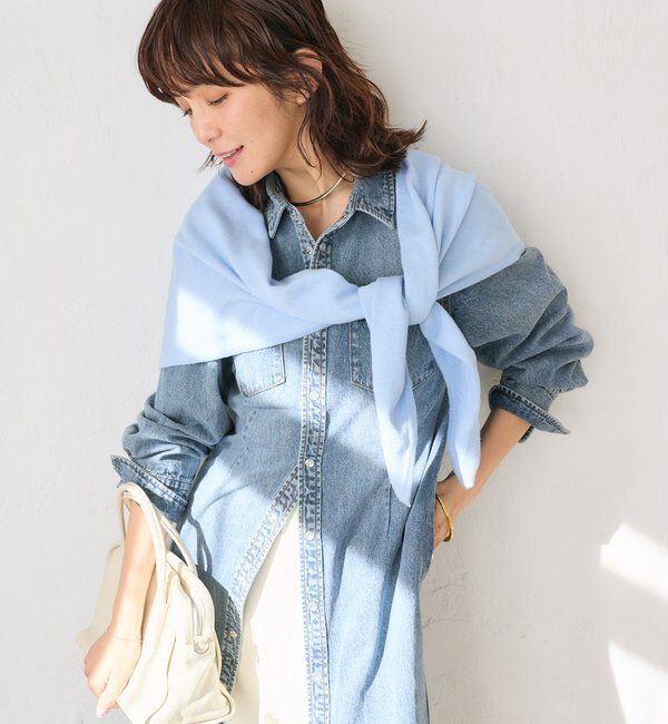  「よっし～&times;A・MONN/デニムシャツマルチワンピース」|ワンピース|