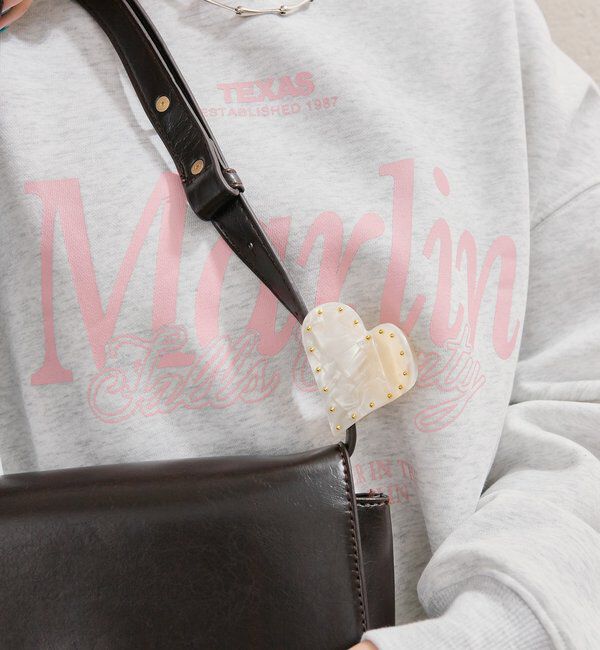  「マーブルハートヘアクリップ」|その他|