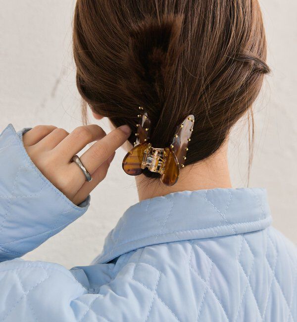  「マーブルハートヘアクリップ」|その他|