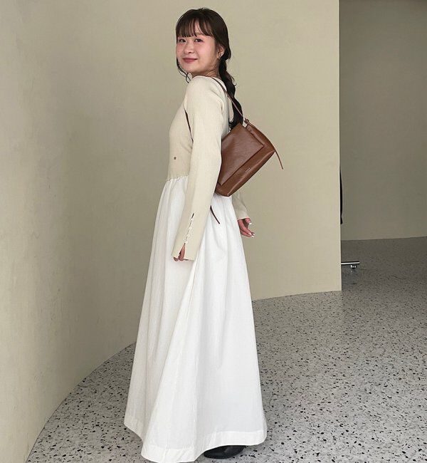  「【@__misa__03企画】プレート付きドッキングワンピース」|ワンピース|