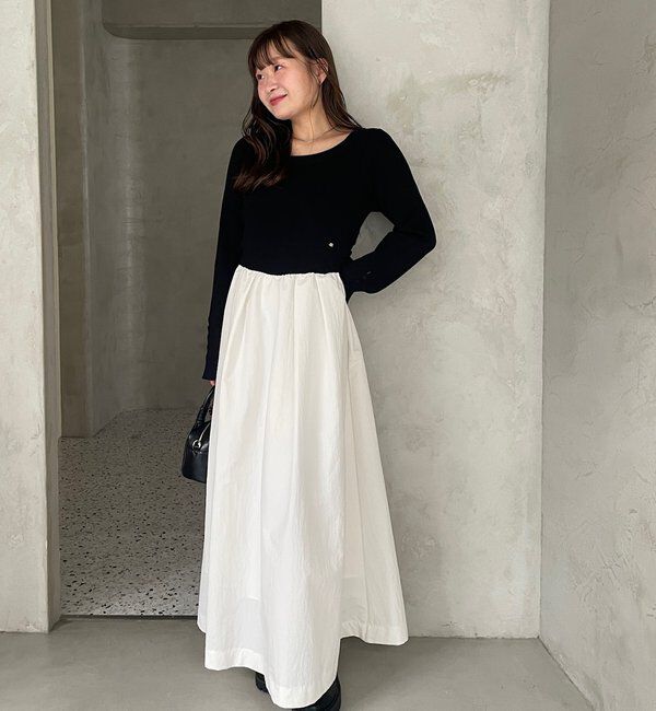  「【@__misa__03企画】プレート付きドッキングワンピース」|ワンピース|