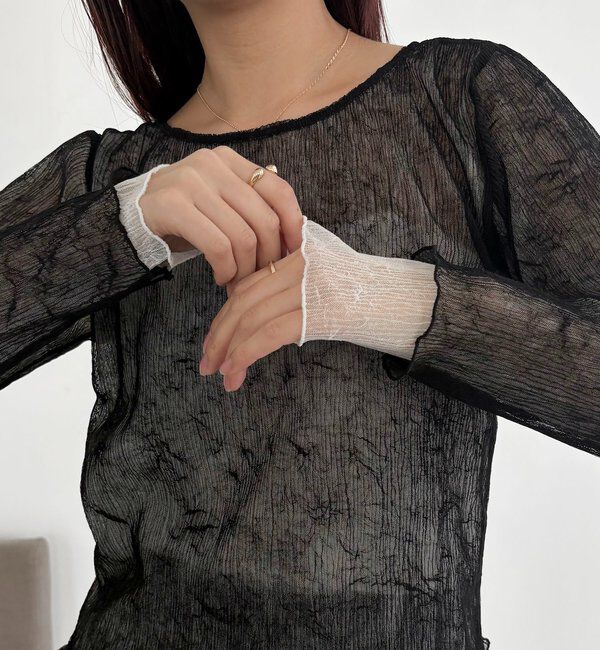  「【リバーシブル/前後2WAY】ワッシャーリバプルオーバー」|Tシャツ・カットソー|