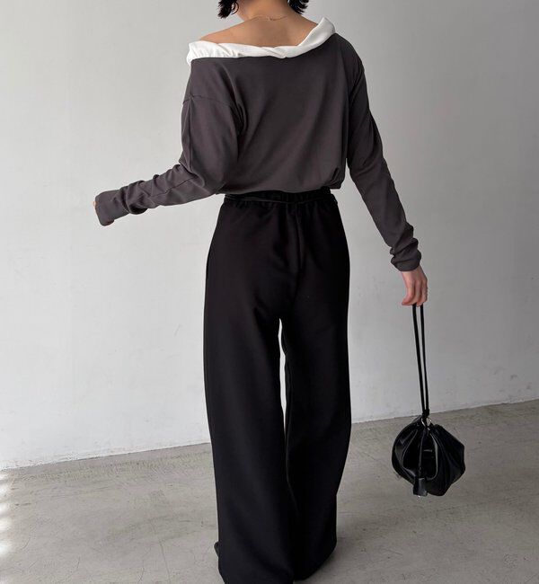  「バルーンネックロンT」|Tシャツ・カットソー|