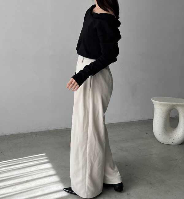  「バルーンネックロンT」|Tシャツ・カットソー|