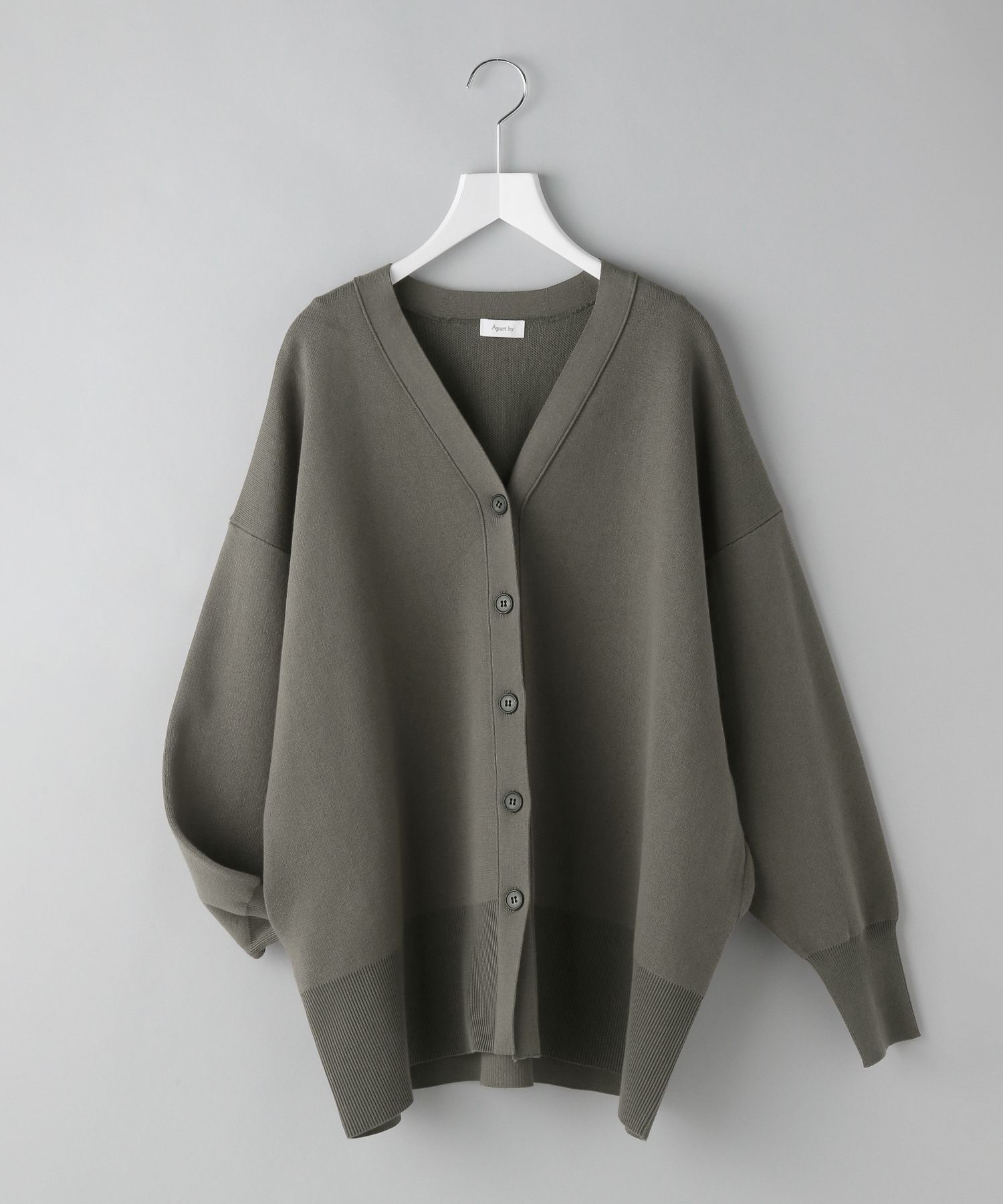 A part by 「【新色追加】スポンジニットBIGカーディガン」|ニット・セーター|