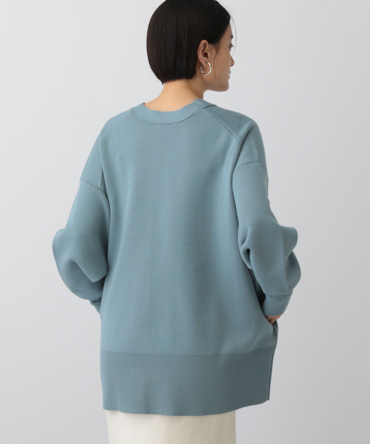 A part by 「【新色追加】スポンジニットBIGカーディガン」|ニット・セーター|