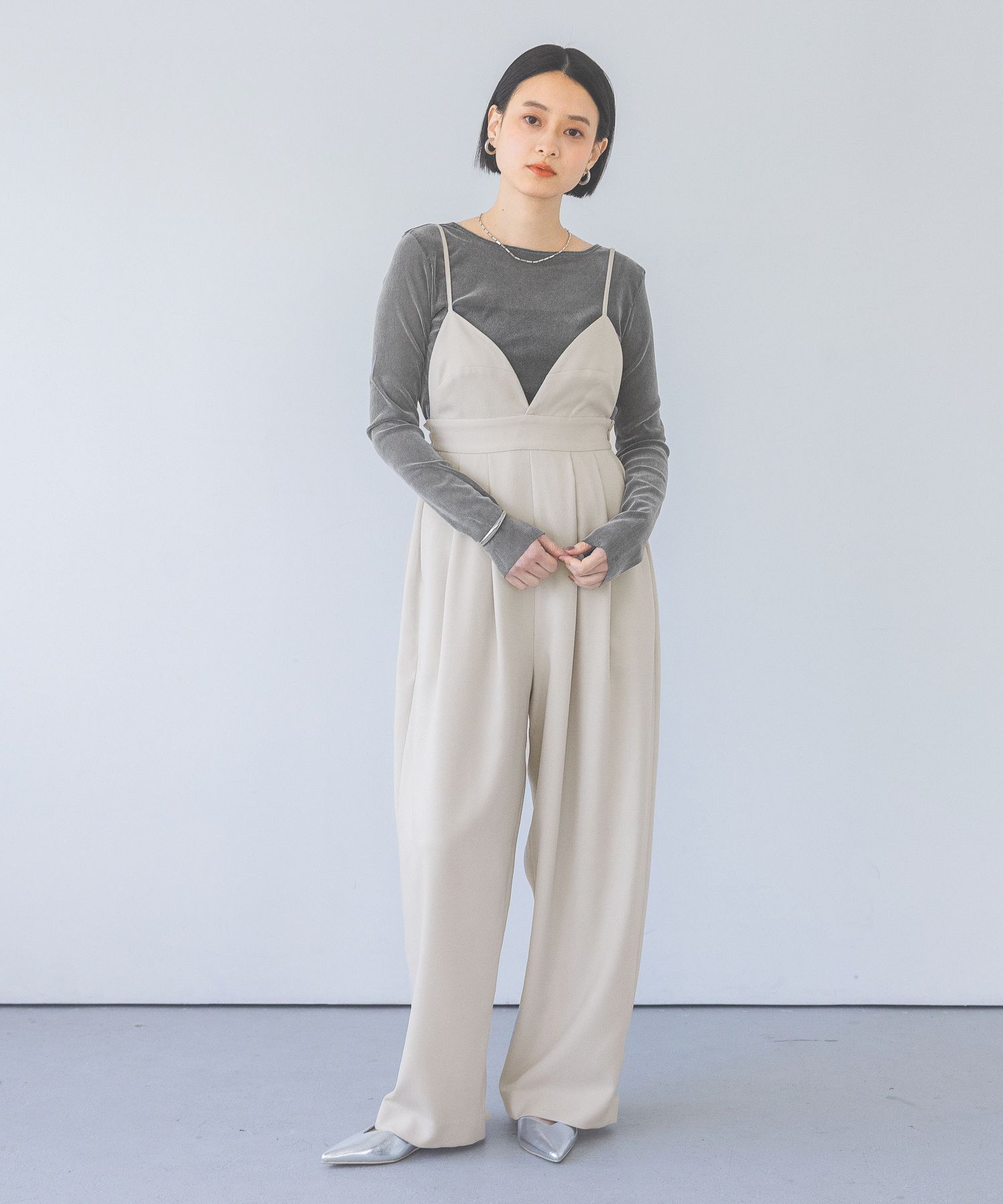 A part by 「【セットアップ対応】LNTサージコクーンサロペット」|オールインワン|