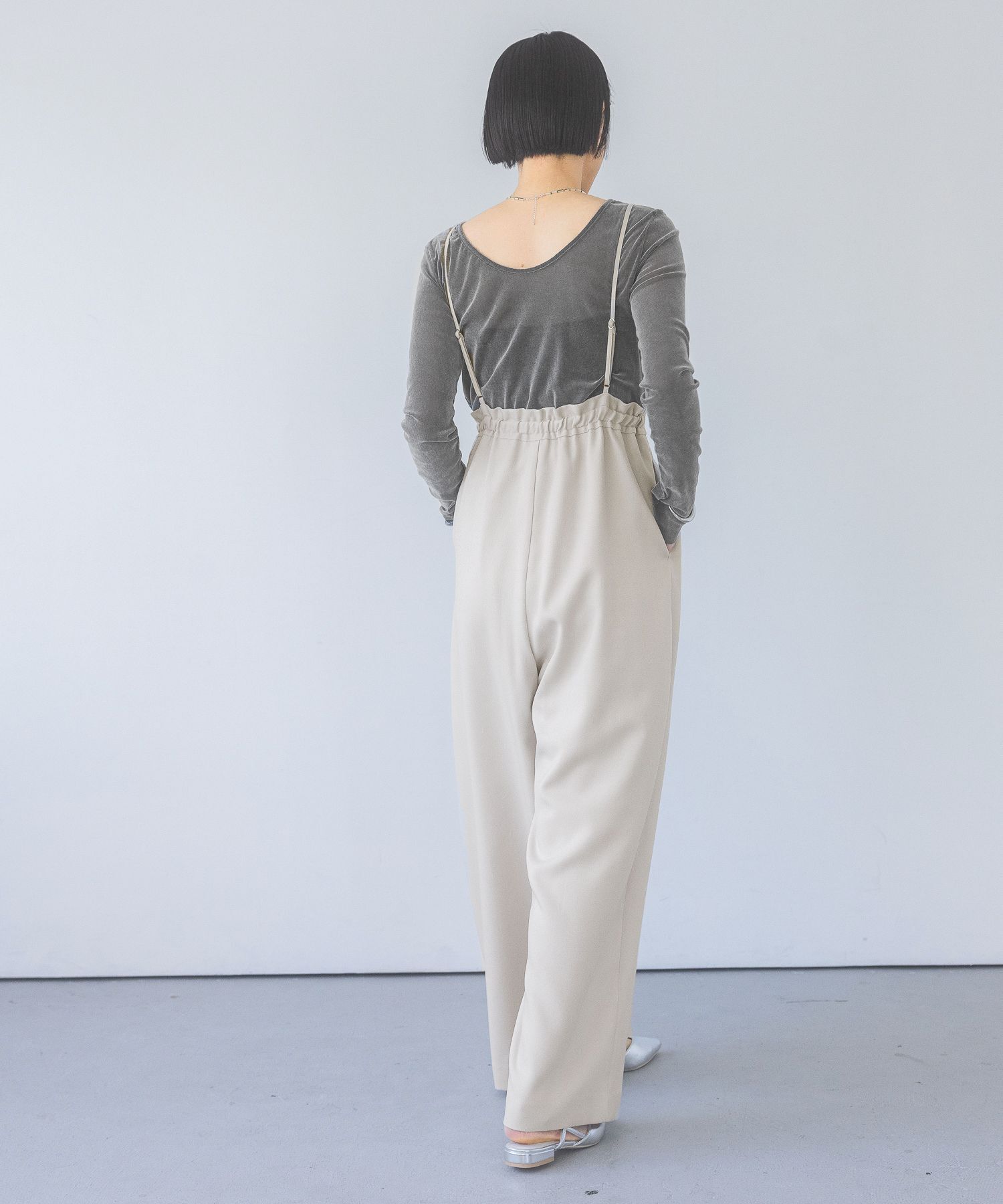 A part by 「【セットアップ対応】LNTサージコクーンサロペット」|オールインワン|