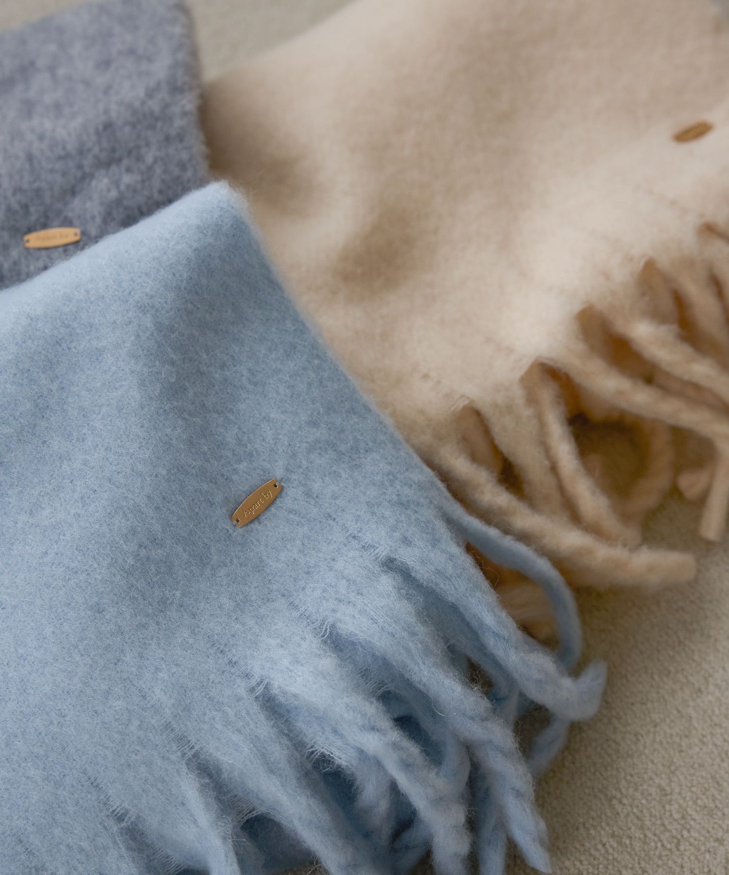 A part by 「モヘヤコンフリンジストール」|ストール|