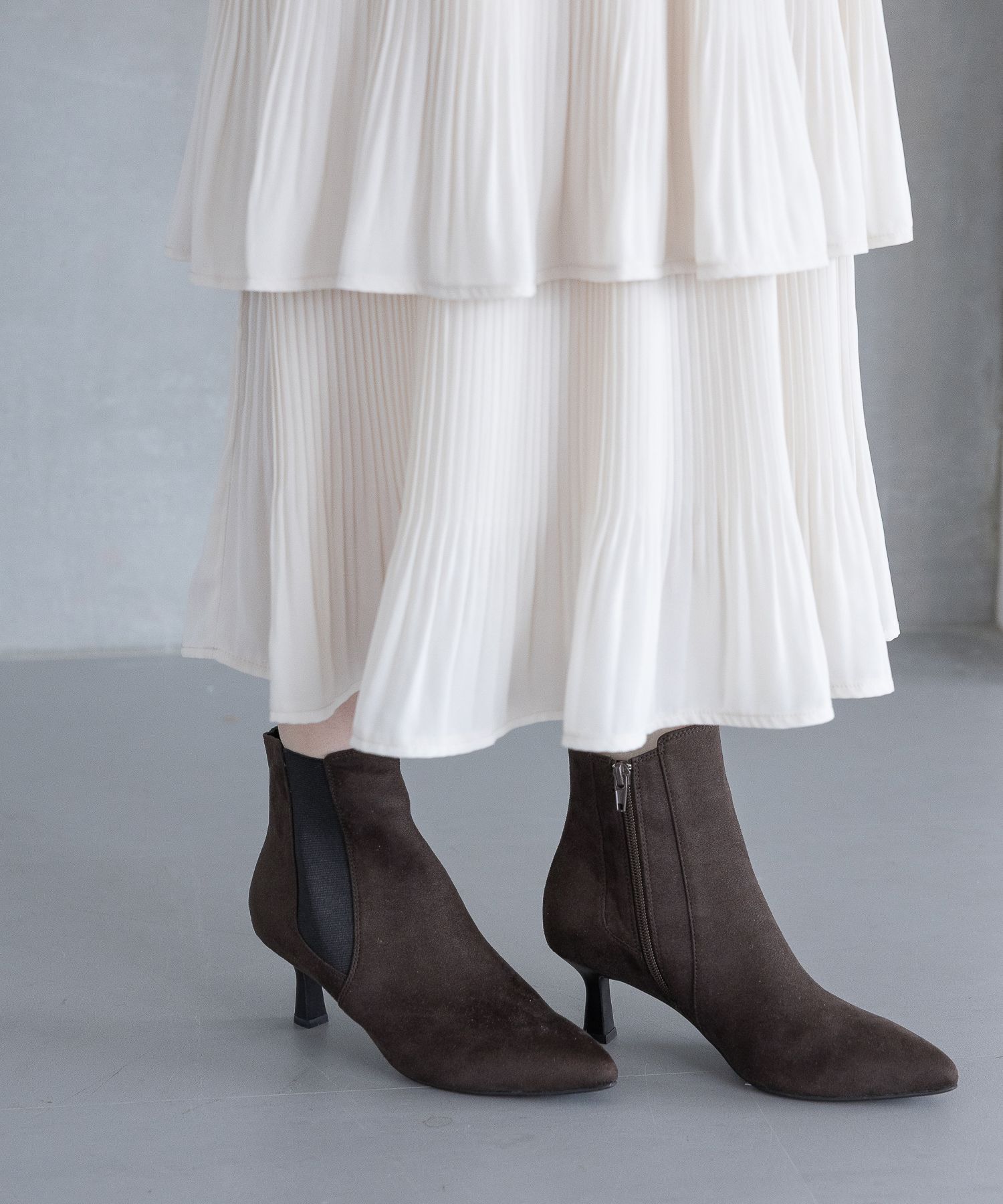 A part by 「サイドゴアヒールブーツ」|ショートブーツ|