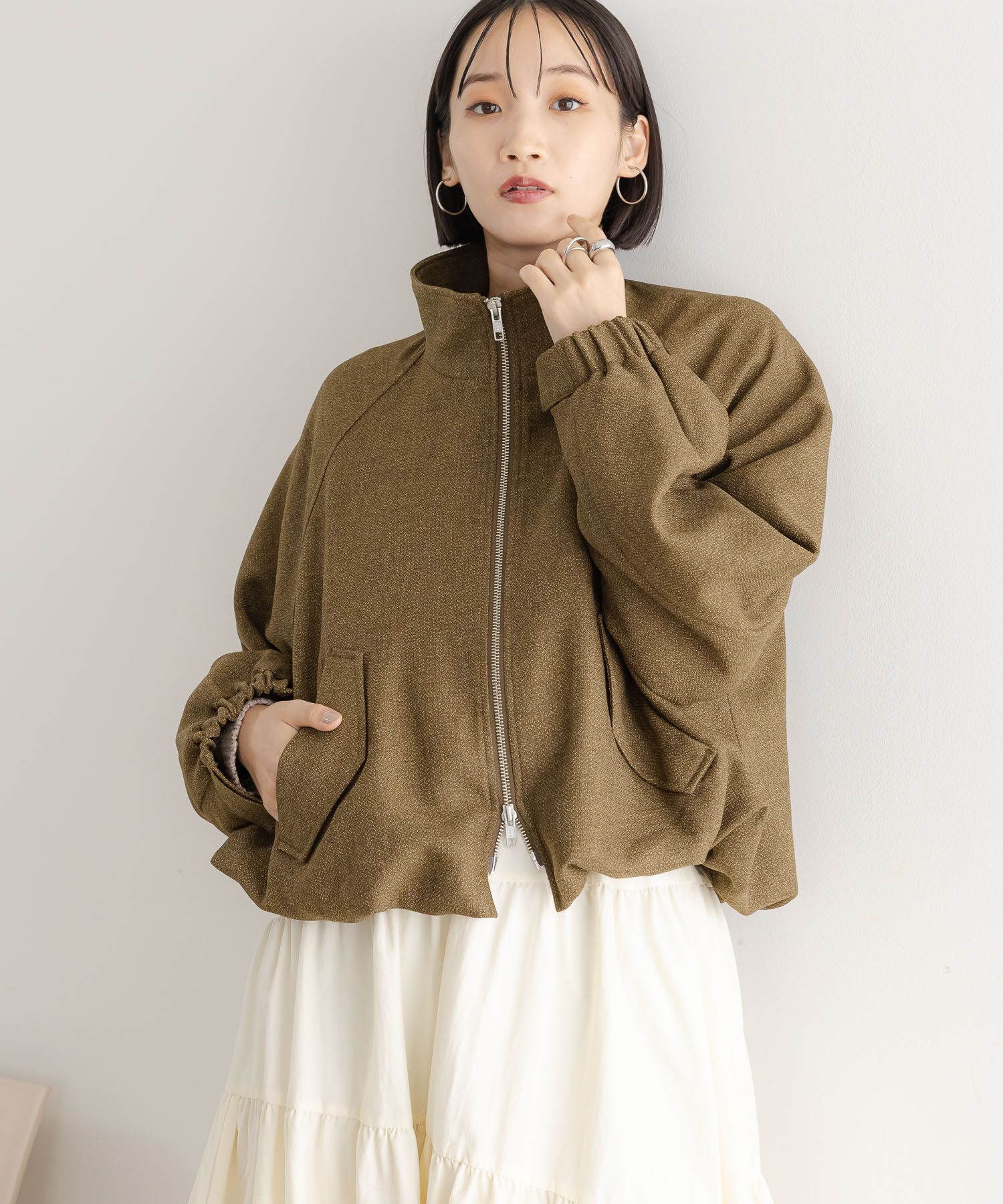 LOWRYS FARM「ラナテックＺＩＰブルゾン」|ブルゾン・スタジャン|