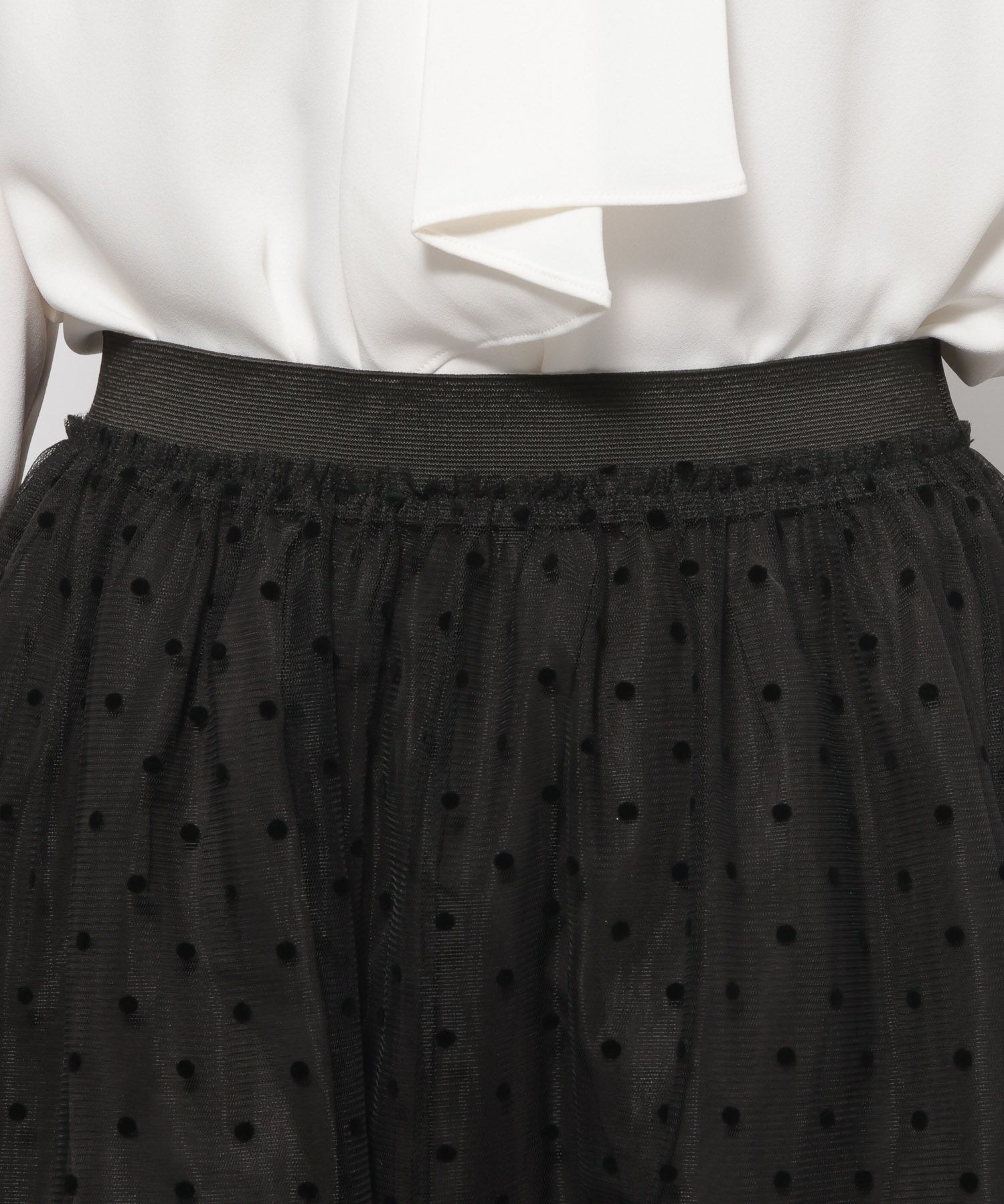  「【入卒／セレモニー】ｄｏｔスカート」|スカート|