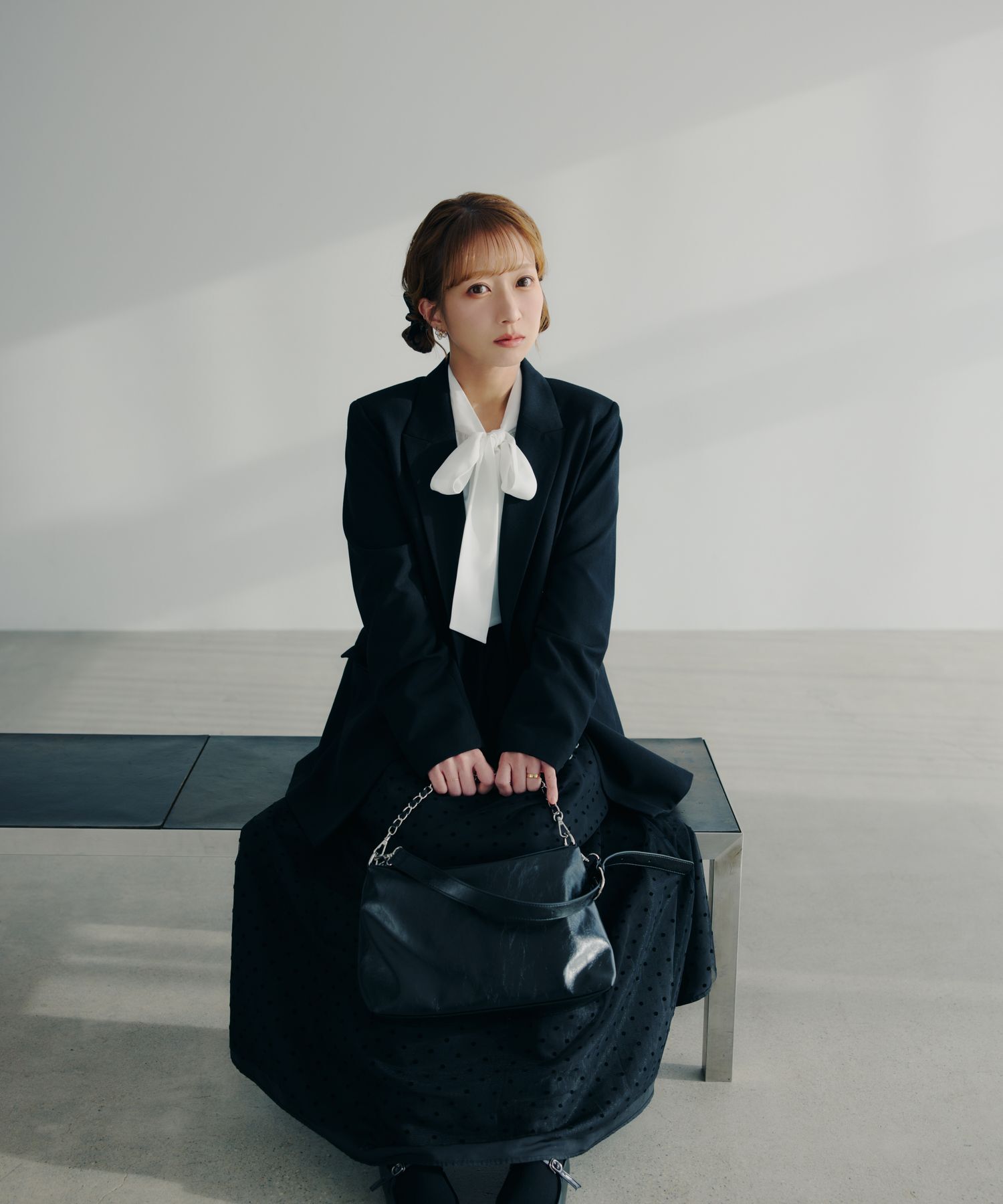  「【入卒／セレモニー】ｄｏｔスカート」|スカート|