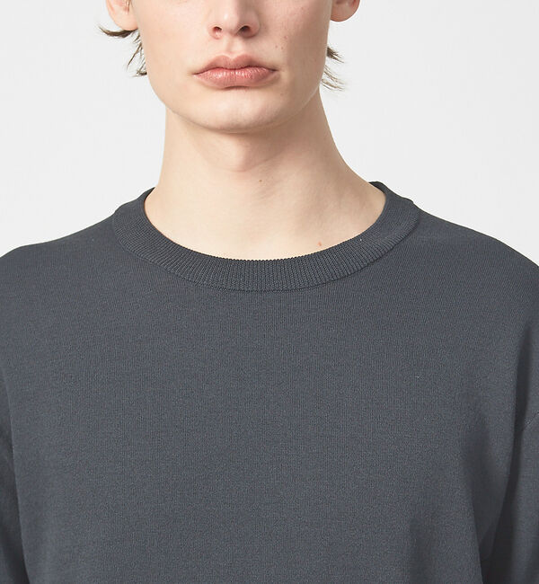 ABAHOUSE「【アンサンブル可能】リバー ニット クルーネック プルオーバー」|ニット・セーター|