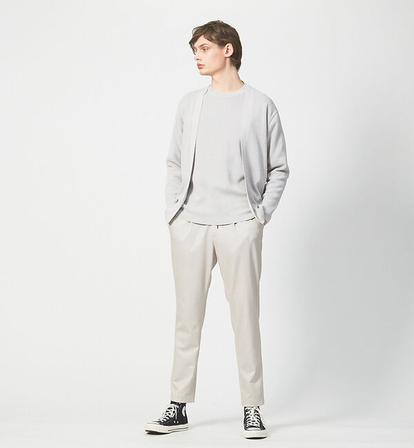 ABAHOUSE「【アンサンブル可能】リバー ニット クルーネック プルオーバー」|ニット・セーター|