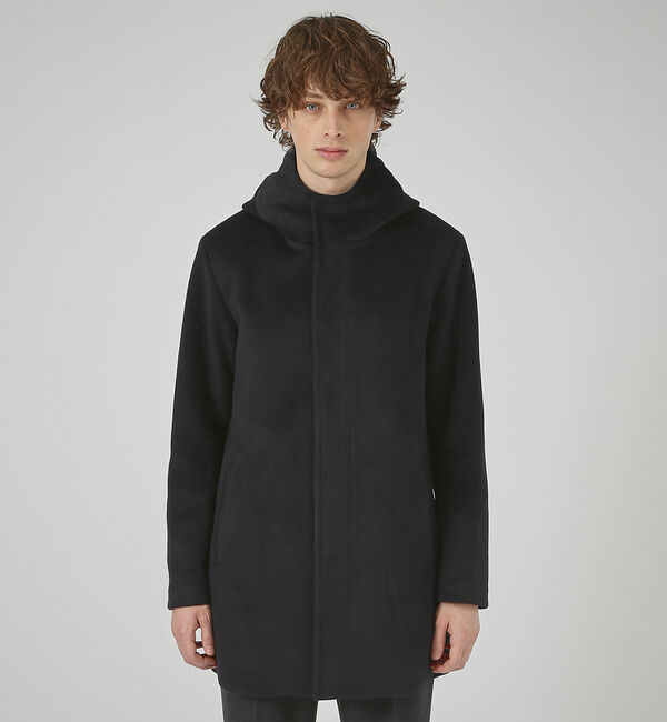 ABAHOUSE「【毛玉レス】ウール調メルトン フードコート」|その他|