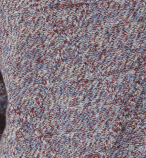 ABAHOUSE「【シャドーアーガイル】Vネック カーディガン」|カーディガン|