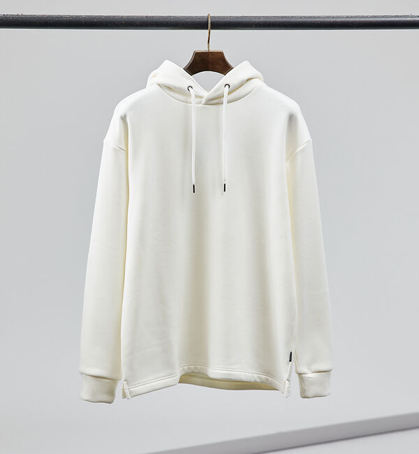 ABAHOUSE「【ふわふわ・もちもち】裏シャギー パーカー」|パーカー|ホワイト