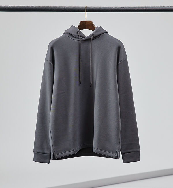 ABAHOUSE「【ふわふわ・もちもち】裏シャギー パーカー」|パーカー|ブラック