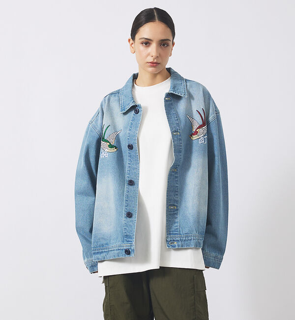ABAHOUSE「【YOIDORE / ヨイドレ】Tibetan Denim Jacket / チ」|その他|ブルー