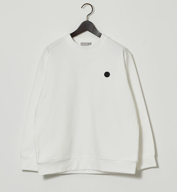 ABAHOUSE「【SMART CLOSET】ハイゲージ ポンチ プルオーバー スウェット / セ」|スウェット・ジャージ|オフホワイト
