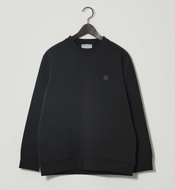 ABAHOUSE「【SMART CLOSET】ハイゲージ ポンチ プルオーバー スウェット / セ」|スウェット・ジャージ|ブラック