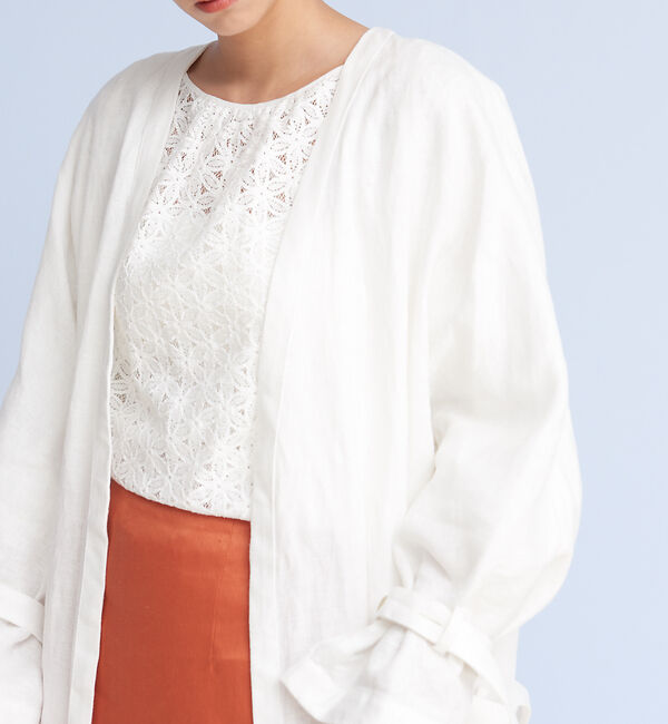 Rouge vif「リネンコートドレス」|その他|