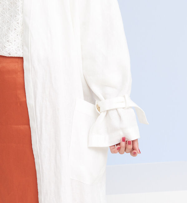 Rouge vif「リネンコートドレス」|その他|