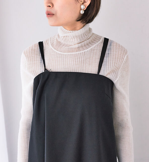 Rouge vif「【BELLE ROBE】シアーリボンワンピース」|ワンピース|