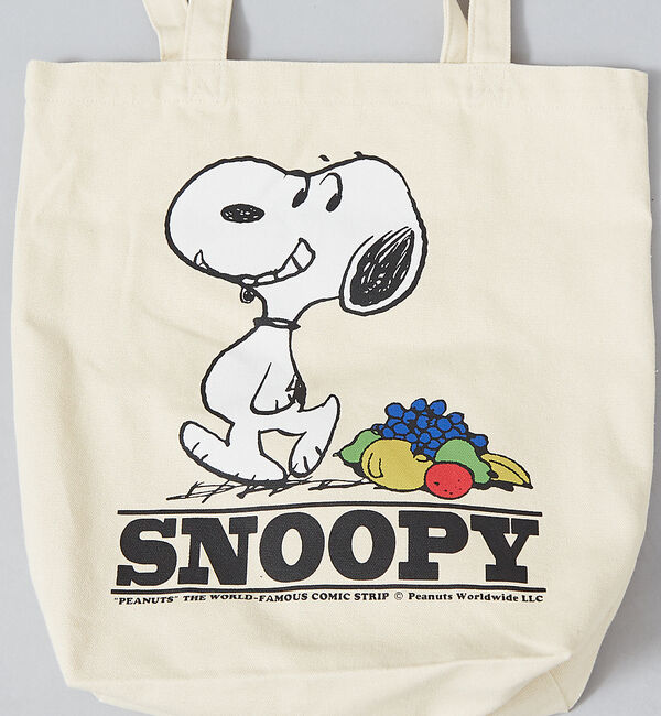 Rouge vif「【FRUIT OF THE LOOM】PEANUTSトートバッグ」|トートバッグ|