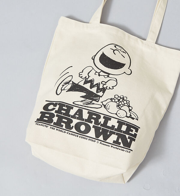 Rouge vif「【FRUIT OF THE LOOM】PEANUTSトートバッグ」|トートバッグ|