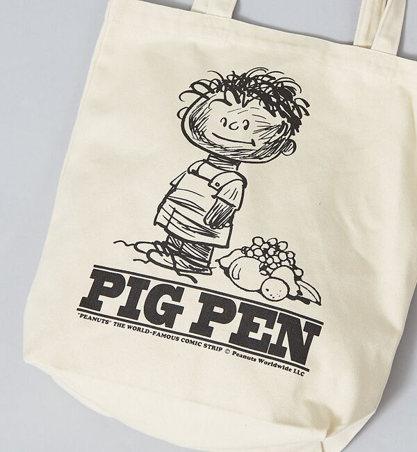 Rouge vif「【FRUIT OF THE LOOM】PEANUTSトートバッグ」|トートバッグ|