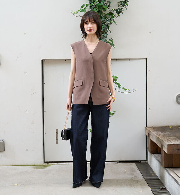 Rouge vif「【RED CARD/レッドカード】35th Anniversary Wide　ワ」|デニム|