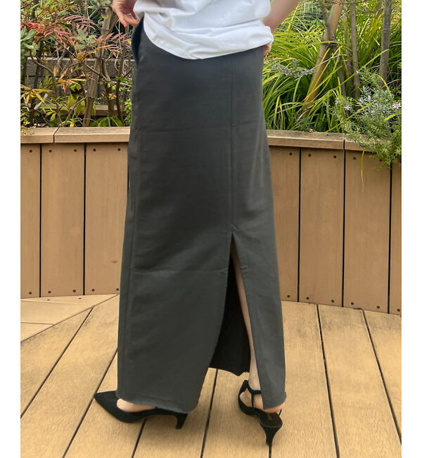 Rouge vif「【MICA&DEAL /マイカアンドディール】タイトイージースカート」|スカート|