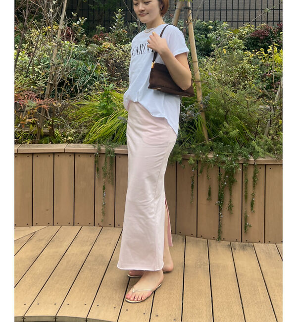 Rouge vif「【MICA&DEAL /マイカアンドディール】タイトイージースカート」|スカート|