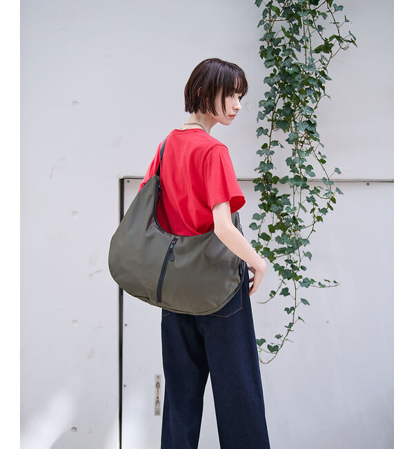 Rouge vif「【Ampersand /アンパサンド】Zip shoulder bag/ジップシ」|ショルダー・メッセンジャー|
