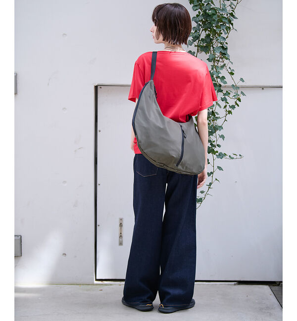 Rouge vif「【Ampersand /アンパサンド】Zip shoulder bag/ジップシ」|ショルダー・メッセンジャー|