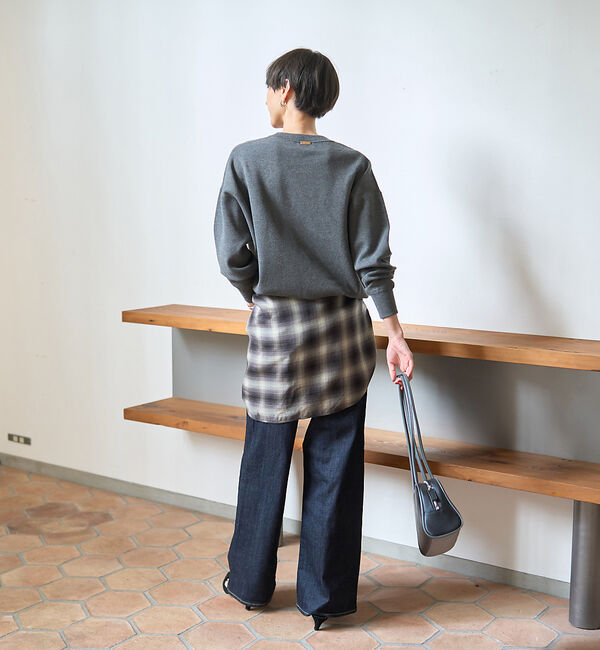 Rouge vif「【AMERICANA&times;MICA＆DEAL/ アメリカーナ&times;マイカ】ロゴニット」|ニット・セーター|