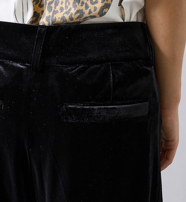 Rouge vif「【Keena/キーナ】ベロアセンタープレスパンツ/ベロア/センタープレス/お出か」|その他|