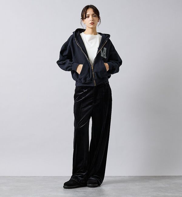 Rouge vif「【Keena/キーナ】ベロアセンタープレスパンツ/ベロア/センタープレス/お出か」|その他|