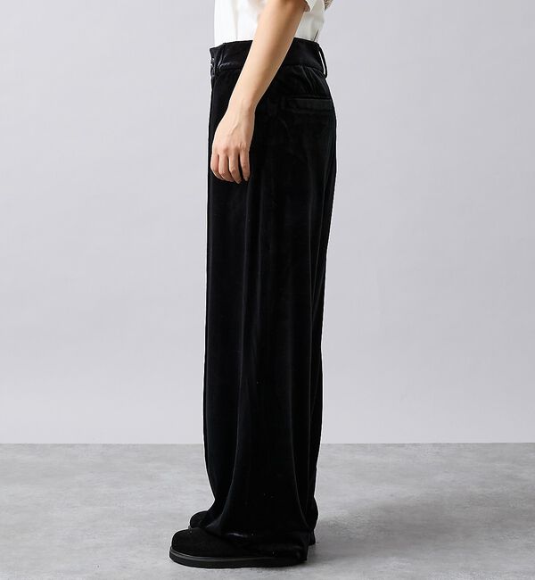 Rouge vif「【Keena/キーナ】ベロアセンタープレスパンツ/ベロア/センタープレス/お出か」|その他|