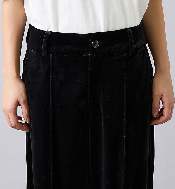 Rouge vif「【Keena/キーナ】ベロアセンタープレスパンツ/ベロア/センタープレス/お出か」|その他|