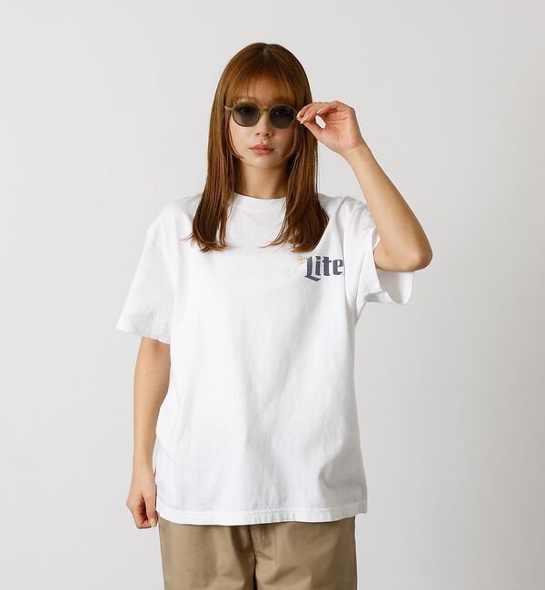 Rouge vif「【LE FOON / ルフォーン】 Mont Blanc  Cream/ラウンド」|メガネ|