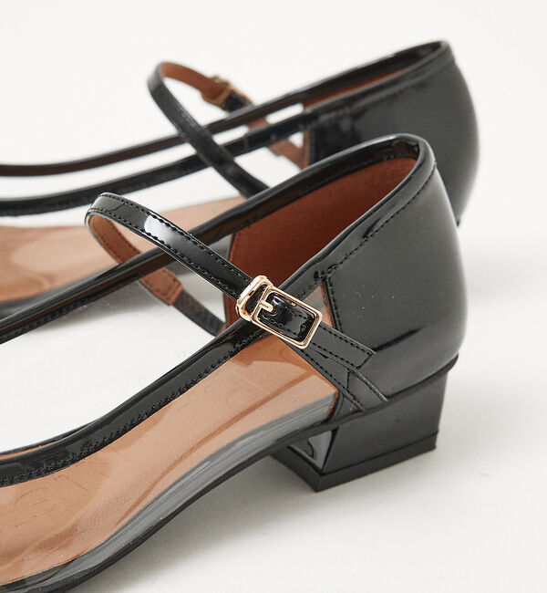 AU BANNISTER「【晴雨兼用】メリージェーンフラットパンプス」|レインシューズ|