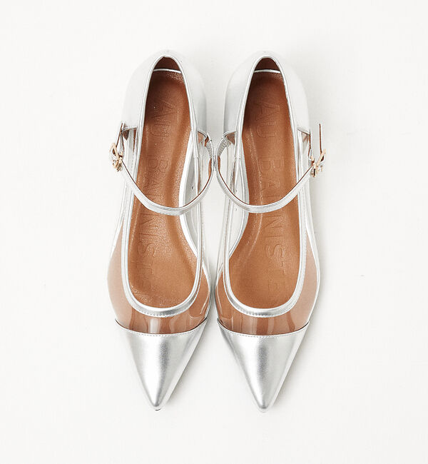 AU BANNISTER「【晴雨兼用】メリージェーンフラットパンプス」|レインシューズ|