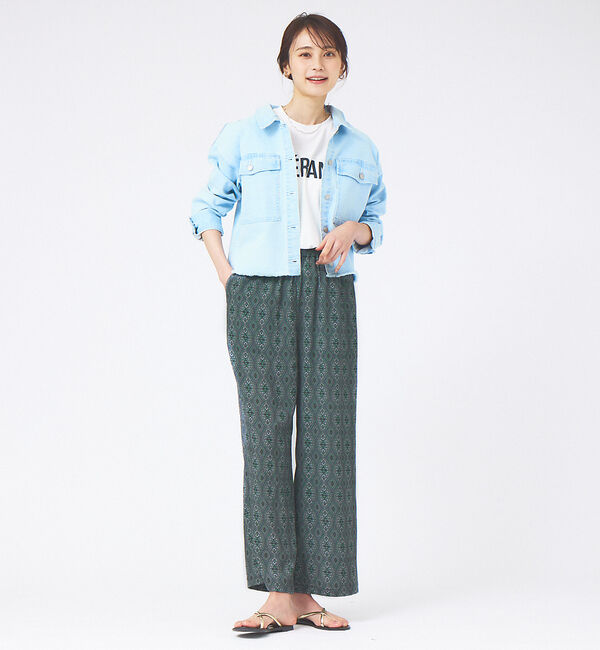 abahouse mavie「デニムショートブルゾン」|その他|