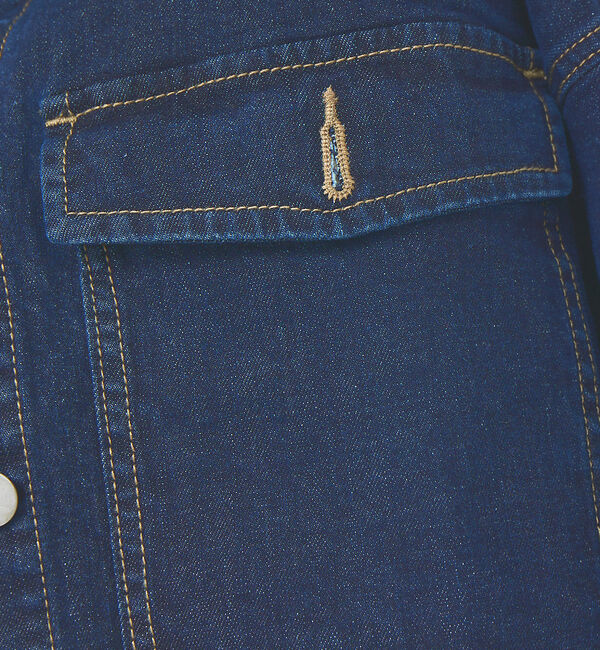 abahouse mavie「デニムショートブルゾン」|その他|