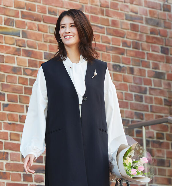 abahouse mavie「ラインパールブローチ」|その他|