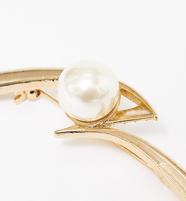 abahouse mavie「ラインパールブローチ」|その他|