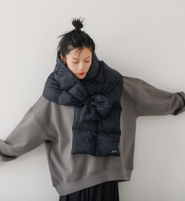 abahouse mavie「【TAION】 ダウンスカーフ」|マフラー|